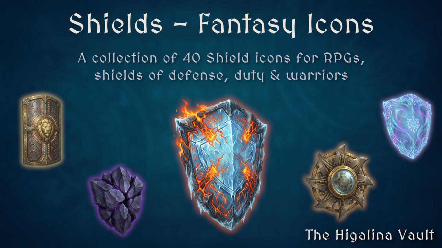 Shields - 2D Fantasy Assets