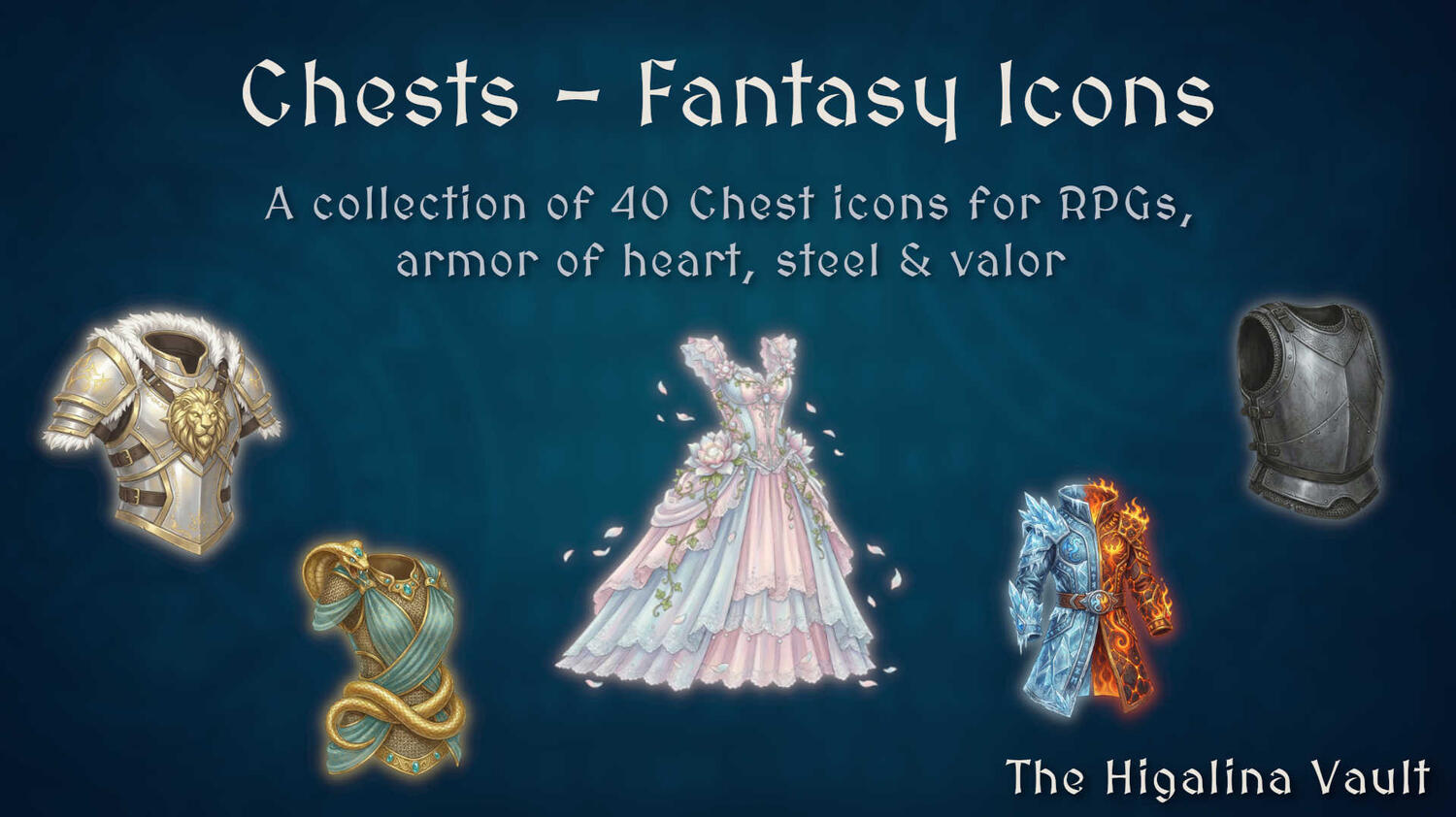 Chest Armor - 2D Fantasy Assets