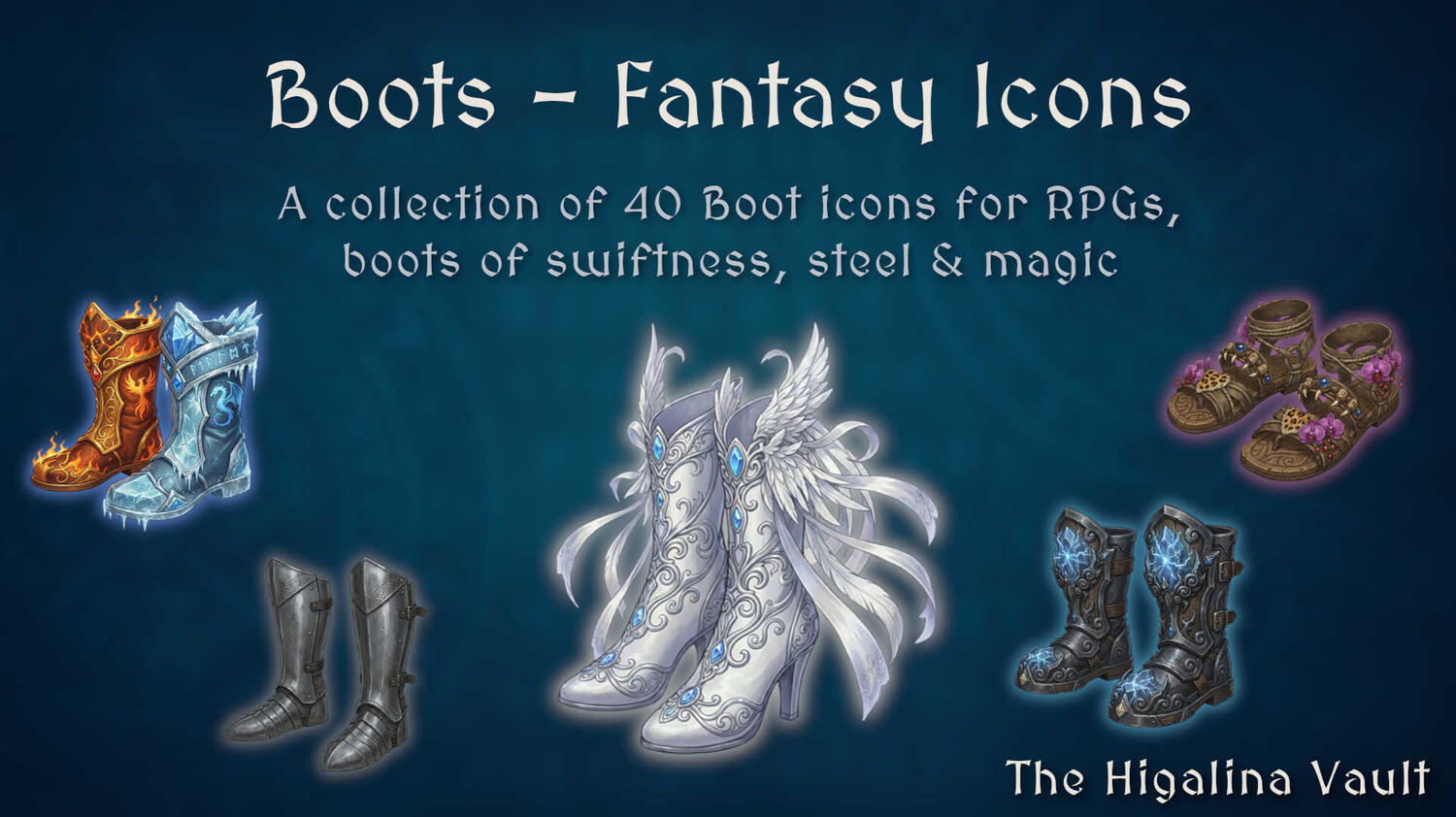 Boots - 2D Fantasy Assets