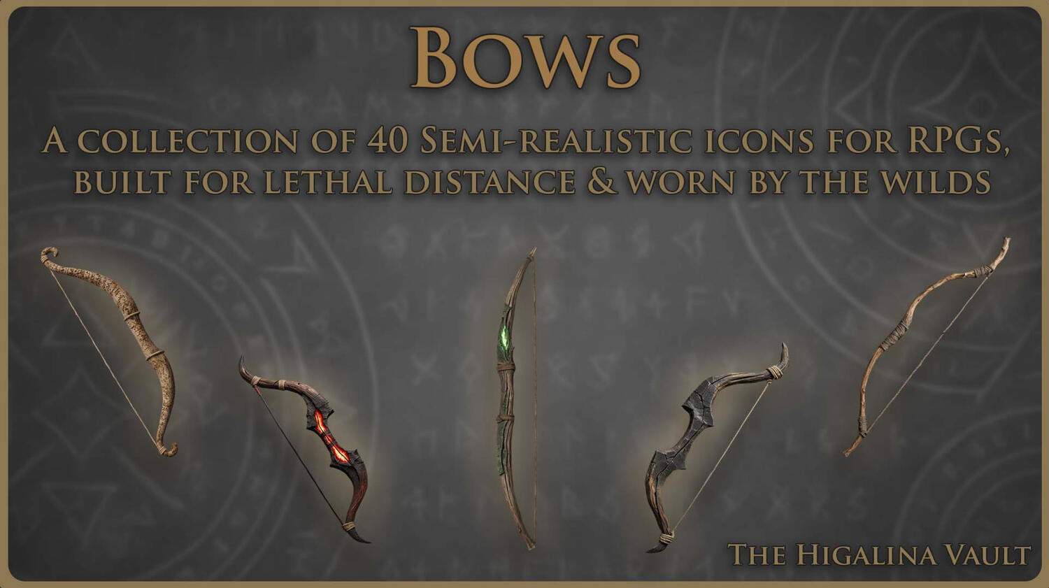 Bows - 2D Semi Realistic Assets